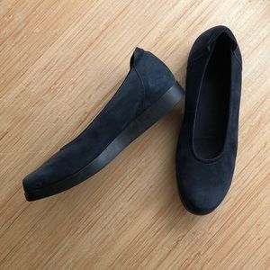 ARCHE Suede flats 37  Dark Navy Blue